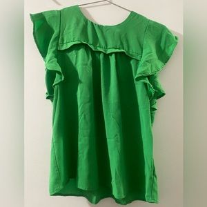 Monteau Green Blouse S